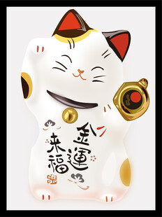 招财猫摆件