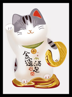 招财猫摆件