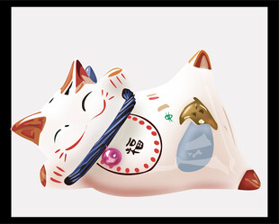 招财猫摆件