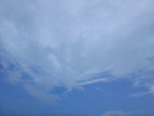 蓝天白云美景