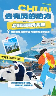 大理旅游海报