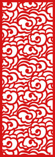 中式红色传统花纹图案