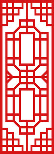 中式传统几何花纹图案