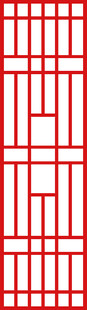 中式红格纹图案