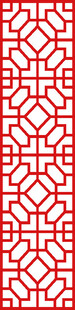 红色几何图案纹理背景