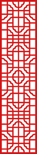 红色几何图案纹理背景