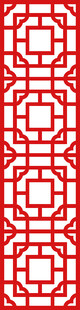 红色几何图案装饰纹理