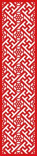 红色几何图案纹理背景