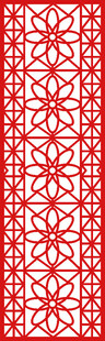 红色几何图案纹理背景