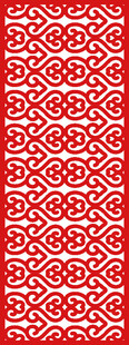 红色几何图案纹理背景