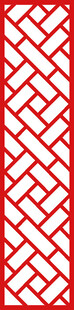 红色几何编织图案纹理