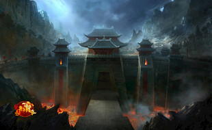 奇幻古风仙侠场景