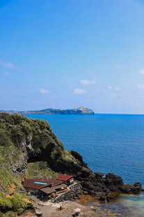 海边岩石风景