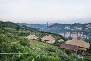 山间村落景观