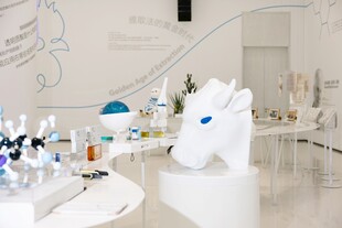 创意独角兽与多彩展品展示