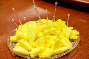 美味菠萝块