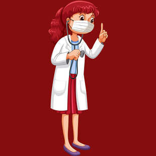 女医生指示