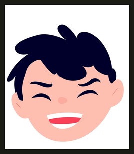 开心男孩头像