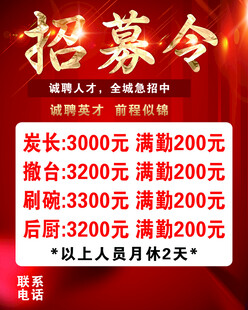 招聘海报 