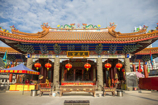 中式传统庙宇建筑景观