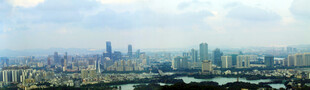 惠州城市天际线景观