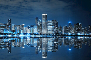 璀璨都市夜景