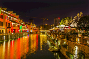 南昌寺江苏无锡夜