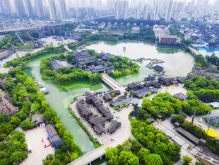 春秋淹城景区古建筑