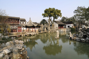 苏州狮子林冬景