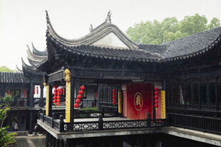 中式古建亭阁