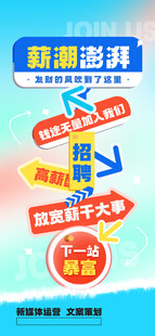 潮流促销活动海报