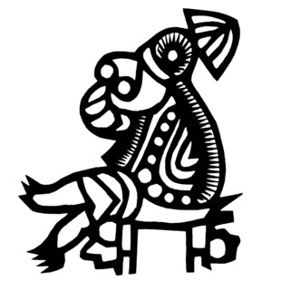 传统风格动物图案
