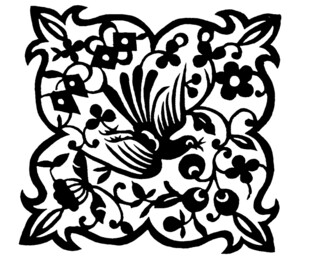 中式花鸟传统装饰图案