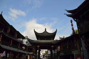 古色古香中式传统建筑群