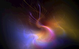 梦幻炫彩抽象光影背景图