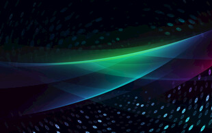 炫彩流动线条背景图