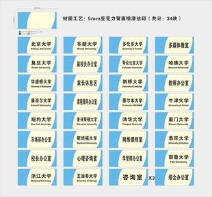 学校门牌