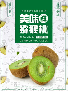 美味猕猴桃切片展示
