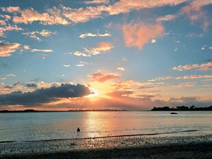 海边日落美景