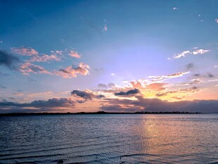 海边日落美景