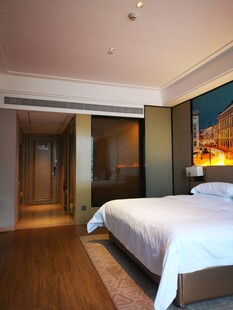 豪华卧室室内精致场景