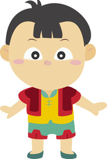 可爱卡通小男孩形象