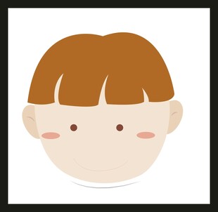 卡通小男孩头像
