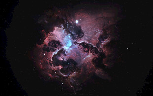 绚丽星云宇宙奇观