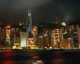 香港璀璨夜景