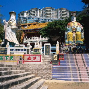 香港宝莲寺壮观景致