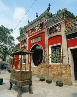 中式古建筑庙宇景观
