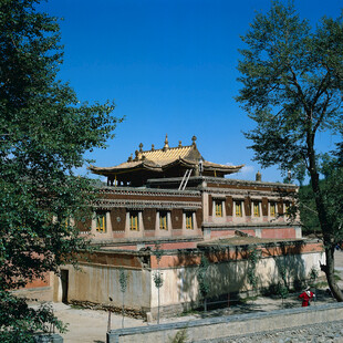 藏式风格古建筑