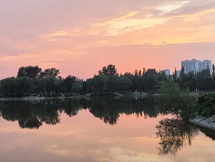 晚霞