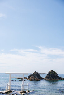 静谧海景风光
